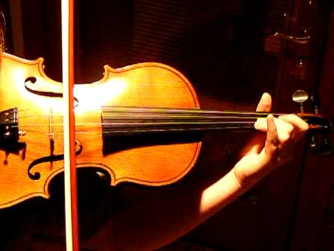 Albinoni Adagio in g minor, Gallipoli, excerpt, a fine French violin, Student violinist Eboyinc