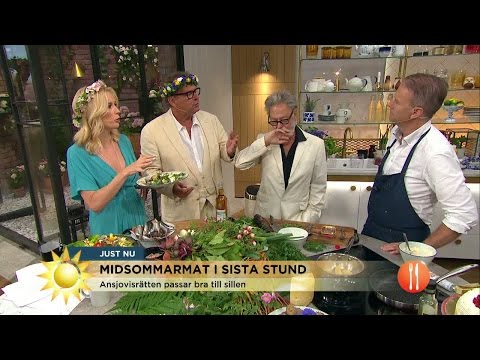 Fredrik Erikssons bästa recept till midsommar   - Nyhetsmorgon (TV4)