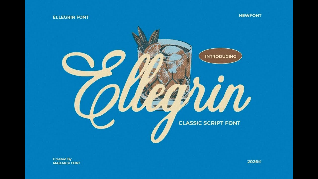 Ellegrin Script Font Download