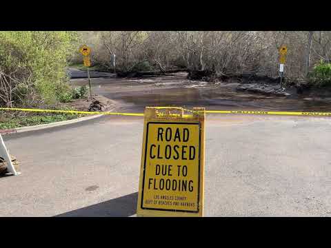 Weather: Mudslides and Heavy Rain in Malibu