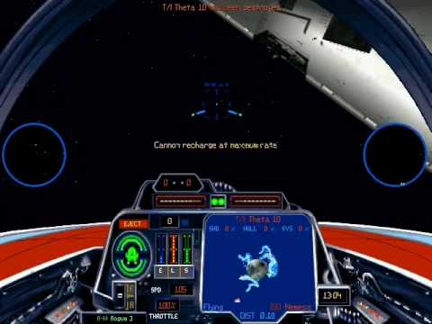 Playthrough of X-Wing vs Tie Fighter Rebel Mission 6 Part 2 - Destroy ISD's