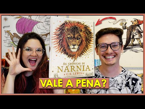 REVIEW AS CRÔNICAS DE NÁRNIA ILUSTRADO 🦁