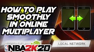 HOW TO PLAY SMOOTHLY ON MULTIPLAYER ONLINE IN NBA 2K20 MOBILE