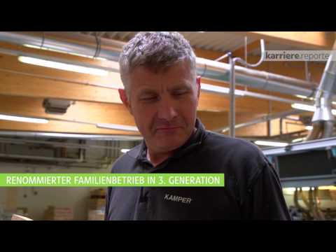 Rundgang durch das Unternehmen KAMPER