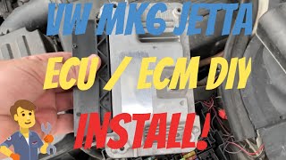 2011-2018 VW MK6 Jetta S/SE/SEL/GLI ECU / ECM DIY Install Guide