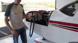 PA-28 Oil Change before flying to Sun n Fun: Part 1