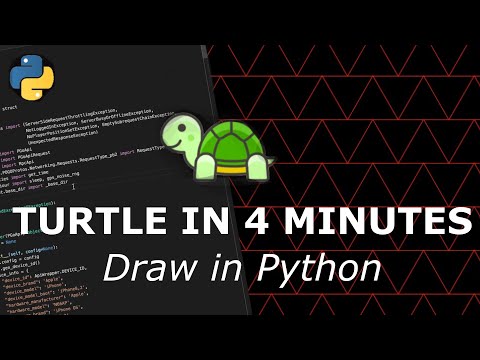 Python Turtle Graphics Tutorial For Absolute Beginners Drawing Triangles