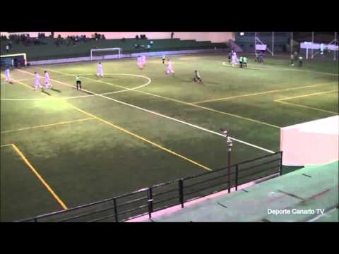 Gol de Antony, jugador de la UD San Antonio 4 12 2015