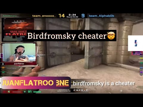 Juanflatroo says that birdfromsky (Ecstatic) played with cheats against him (Bad News Eagles)💥
