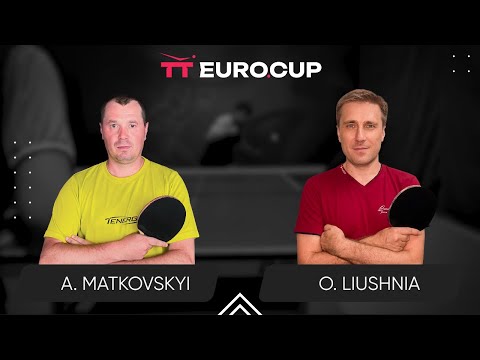 18:25 Andrii Matkovskyi - Oleksandr Liushnia 07.12.2023 TT Euro.Cup Ukraine Professional. TABLE 3