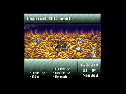Let's Play Final Fantasy III 46 - Macaroni And Worms Monsters