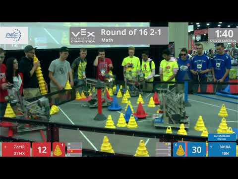 2018 VRC Math R16 2-1 - 7221R 2114X vs 3018A 10N - 95 to 119