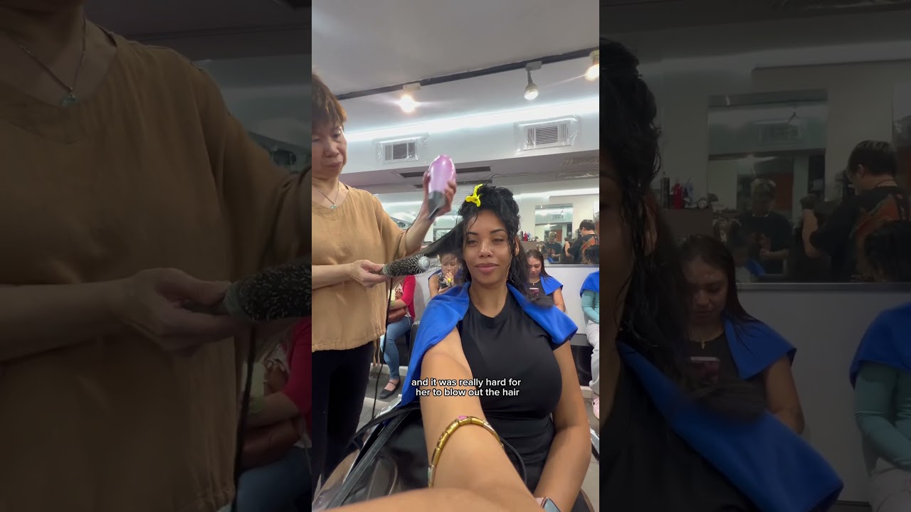 We tried the VIRAL $25 hair salon in NYC… and it might be the WORST hair salon for curly hair 😳
