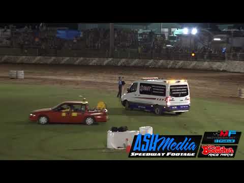 Modlites: Casey Collins and Leroy Martin Rollovers - Kingaroy Speedway