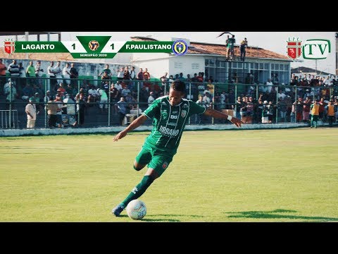 Lagarto 1 X 1 Frei Paulistano - Ao Vivo - 6ª Rodada do Sergipão 2020