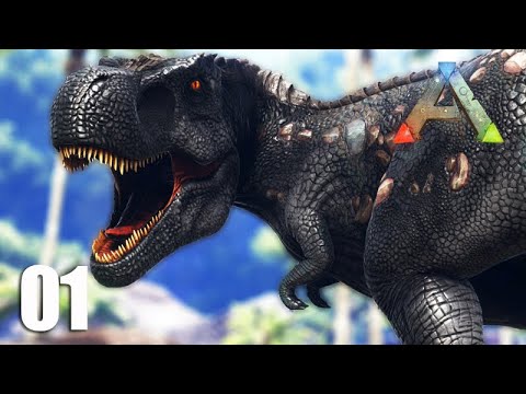 ARK SURVIVAL EVOLVED - GAMEPLAY IMERSIVA - Vem comigo SOBREVIVER! - Episódio 01