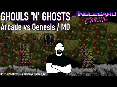 Ghouls n Ghosts Arcade Vs Genesis Utterly Pointless Comparisons