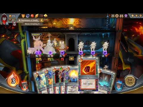 Monster Train Cov 25 Divinity BlueX/Red - Oh Fire Light, the Balance is Strong w/ This One