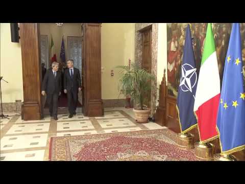 NATO Secretary General in Italy: bilateral meeting with Mr. Paolo Gentiloni and joint press point