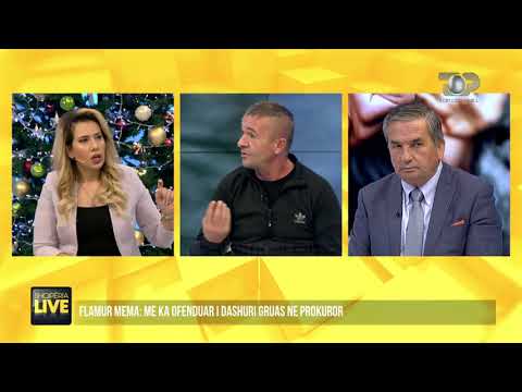 "Më rrahu dashnori i gruas",Flamuri zbulohen live në program mesazhet-Shqipëria Live 9 Dhjetor 2021