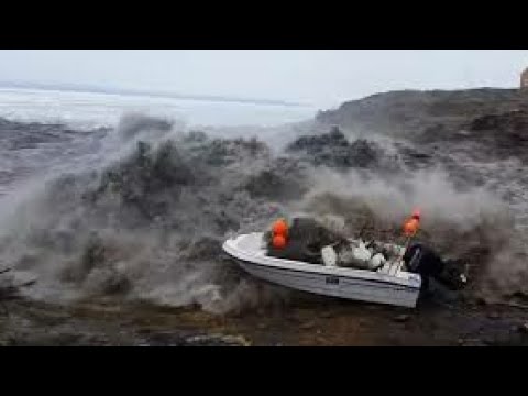 EPIC LANDSLIDE CAUSES TSUNAMI IN WESTERN GREENLAND. SEE FULL VIDEO HERE. WITH INFORMATIVE VOICEOVER