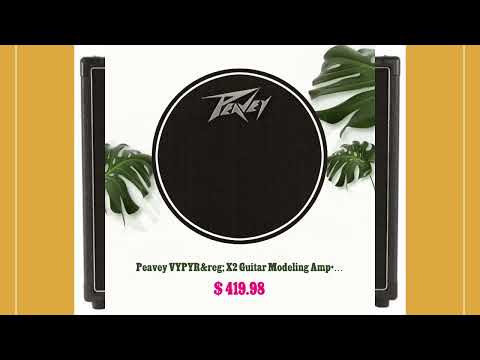 Peavey VYPYR® X2 Guitar Modeling Amp+Sanpera Footswitch+ Free Mr. Dj Isntrument Cable + Phone Holder