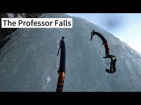 Ice Climbing | The Professor Falls WI4