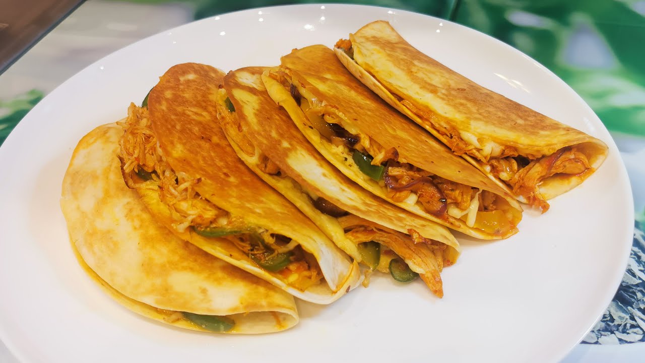 Como hacer Quesadillas de Pollo