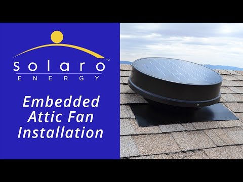 Solaro Energy| Solaro Air Attic fan DIY installation tutorial