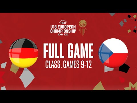 Germany v Czech Republic | Full Basketball Game | FIBA U18 European Championship 2022