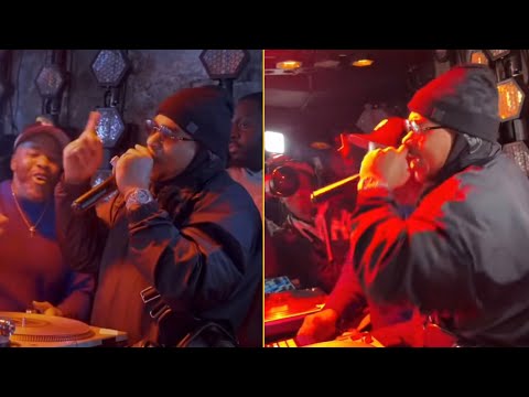 Max B Performs At His Welcome Home Party In NYC Club With French Montana, Camron And More