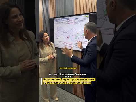 Governadora Raquel Lira. Reta de Ibimirim