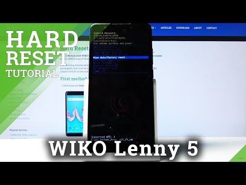 Hard Reset WIKO Lenny 5 – Remove Screen Lock