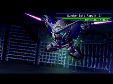 SD Gundam G-Generation Overworld - Exia Repair II All Animations HQ Texture Pack