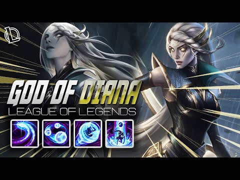 DIANA MONTAGE - GOD OF DIANA | Ez LoL Plays [60 FPS]