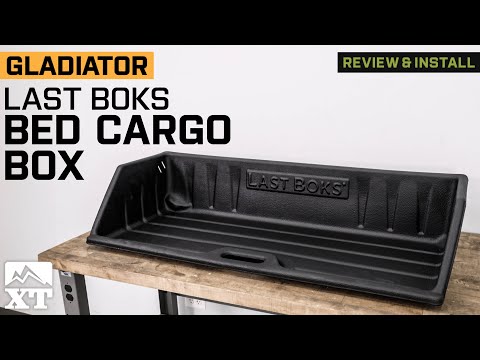 Jeep Gladiator JT Last Boks Truck Bed Cargo Box Review & Install