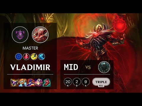Vladimir Mid vs Pyke - EUW Master Patch 11.24
