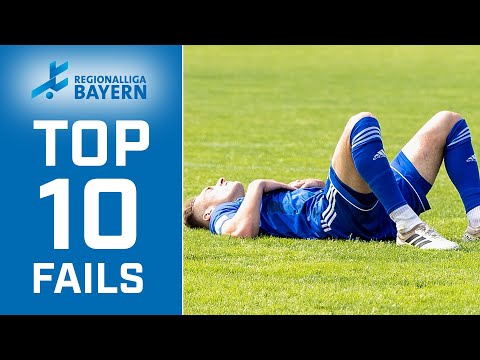 Die krassesten Fails 😲 🙈  der Hinrunde | Regionalliga Bayern | 2022/23