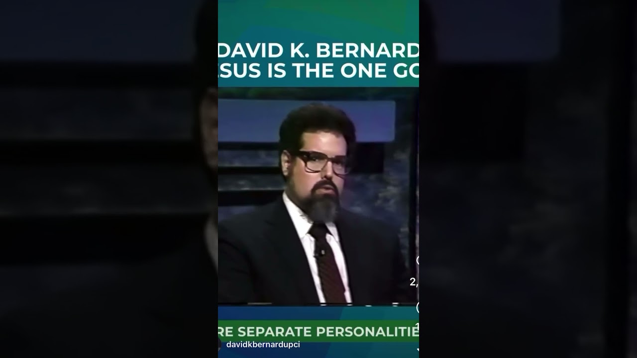 Trinity lost in their theology || David K Bernard Make It clear || #jesus #Oneness #christian
