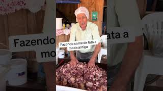 Fazendo carne de lata #shorts #carnedelata#videoviral