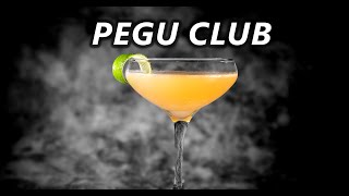 Gin, Lime & Bitters = The Perfect Pegu Club