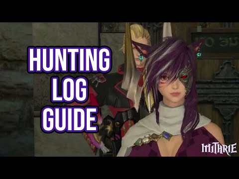 FFXIV 2.0 0120 The Hunting Log (60 Sec Guide) with Mithrie