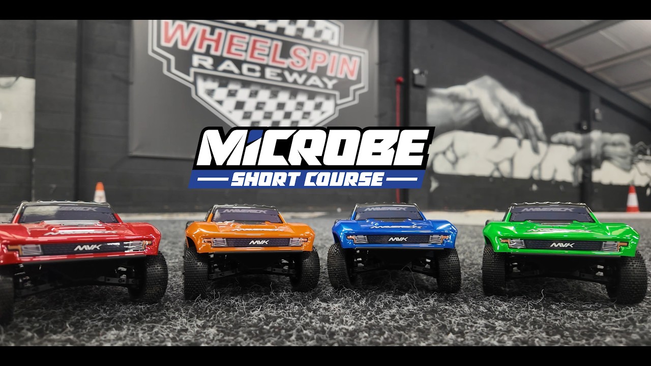 Microbe Flux 1/24th Buggy - Modrá