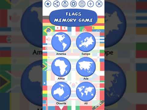 Flags Memory Game
