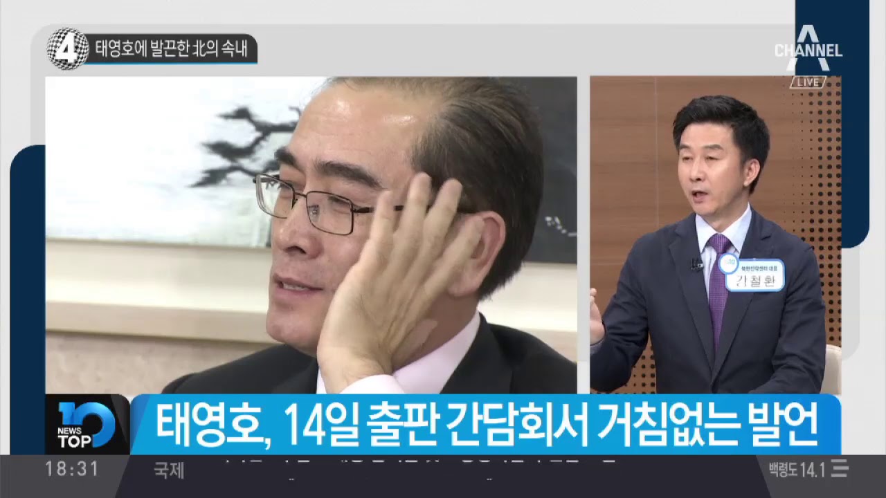 태영호에 발끈한 北의 속내