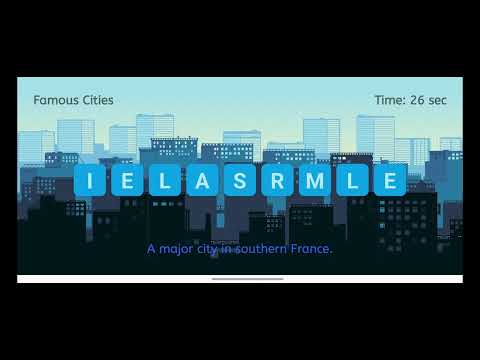 Random Letters Game