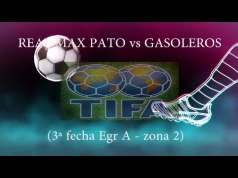 2 REAL MAX PATO vs GASOLEROS 1 - 3ª fecha Egr A   zona 2 19/03/2016