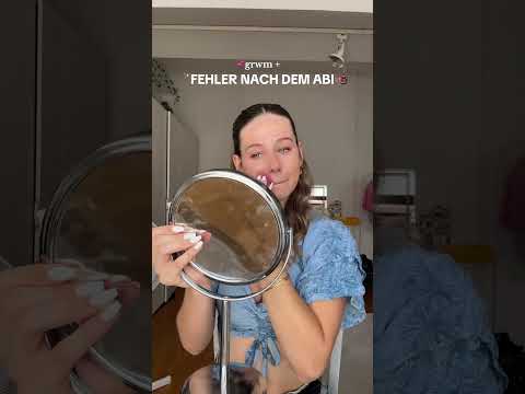meine Fehler nach dem Abi 🎀 #grwm #abitur #abi