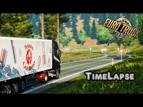 Euro Truck Simulator 2 MP: TIMELAPSE 🖤❤️🖤 | #1