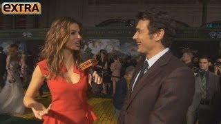 'Extra' is Off to See James Franco and Mila Kunis at the 'Oz' Premiere